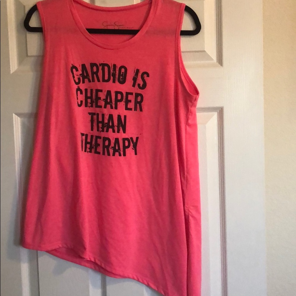 Jessica Simpson work out tank size large